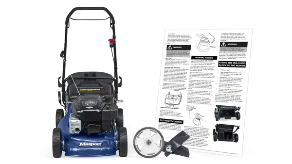 Get manuals and support for your Masport product