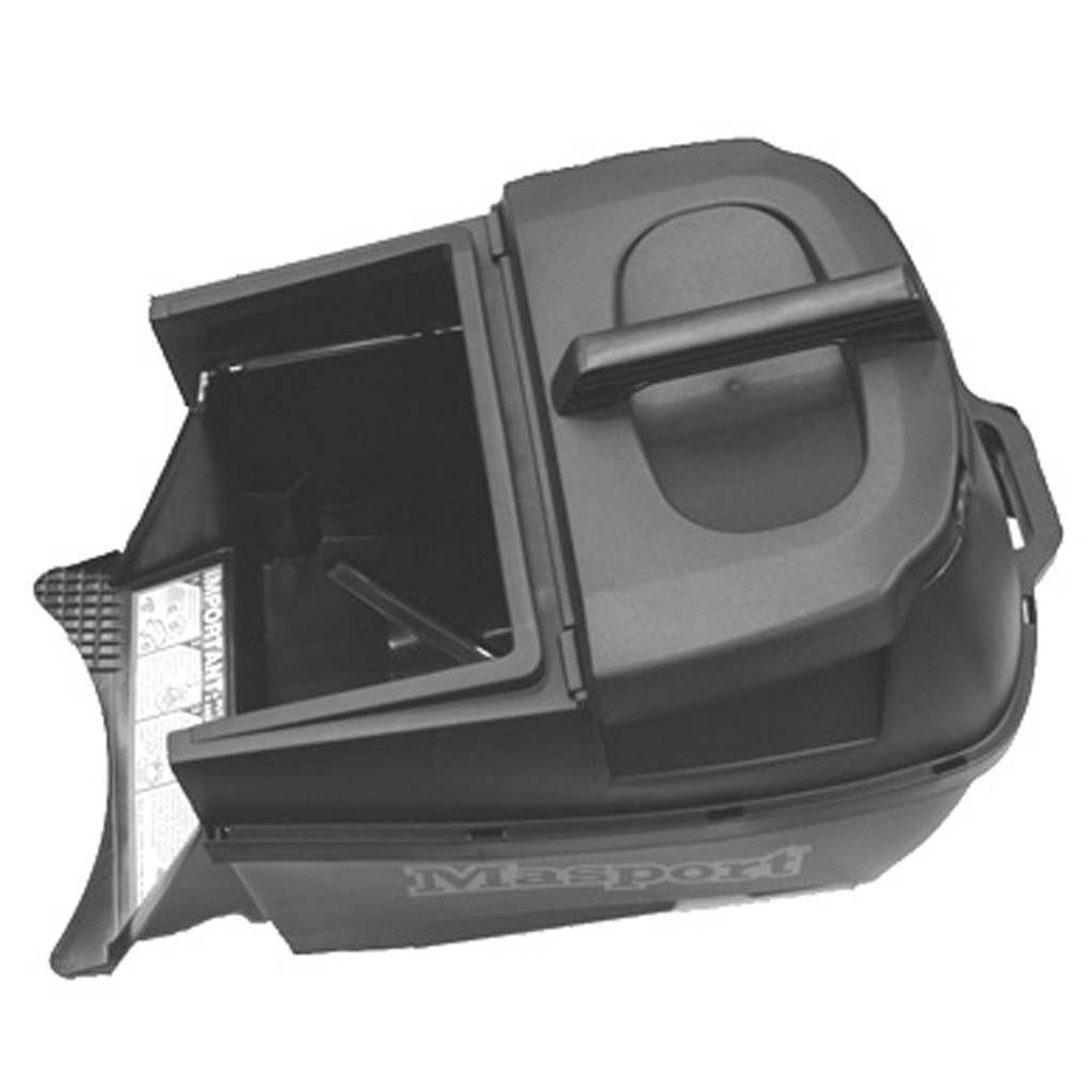 18" Catcher Assembly with 'full' indicator - Black
