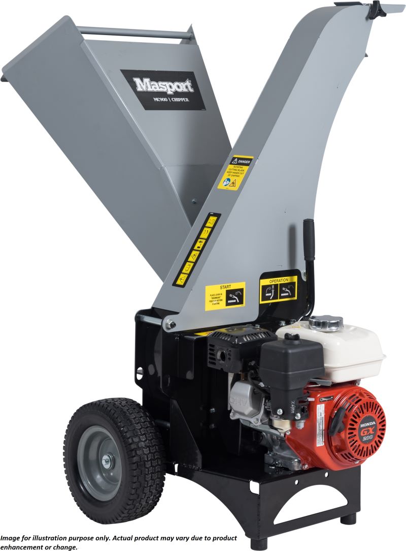 MC900 Chipper Honda GX200 6.5HP