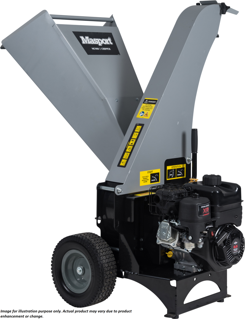 MC900 Chipper Briggs & Stratton XR950 6.5HP