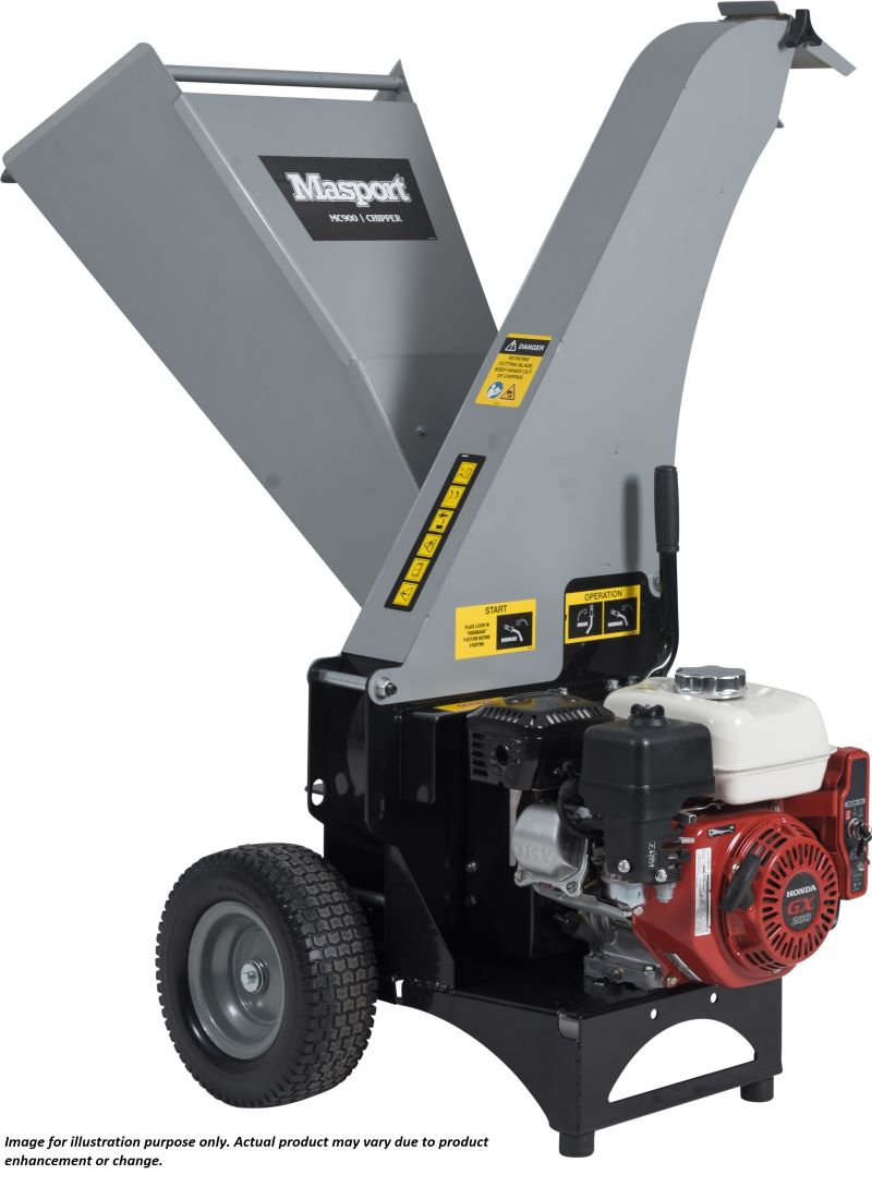 MC900 Chipper Honda GX200 6.5HP Electric Start